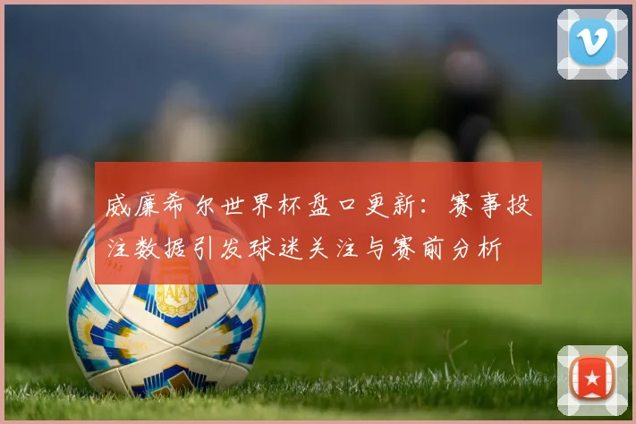 威廉希尔世界杯盘口更新：赛事投注数据引发球迷关注与赛前分析